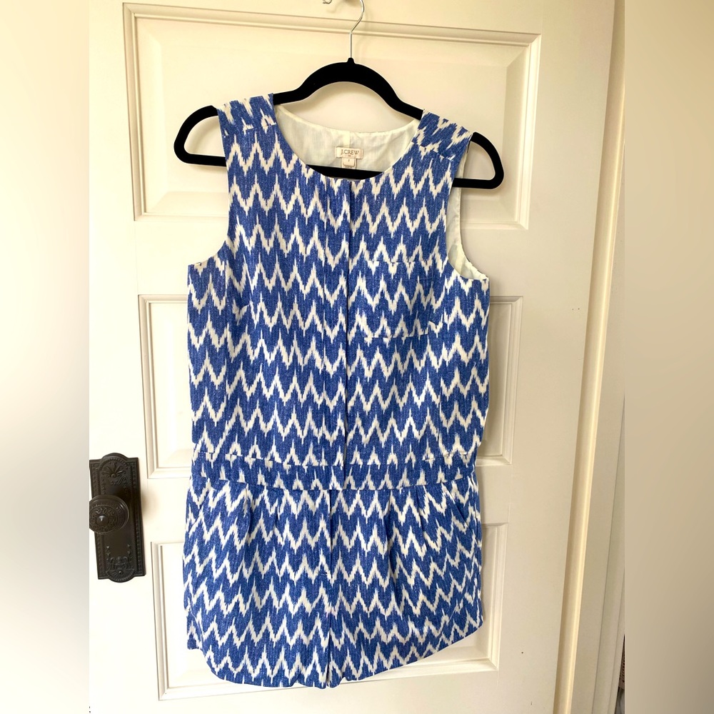 J. Crew Chevron Romper